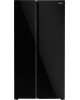 Холодильник HYUNDAI CS5003F BLACK GLASS