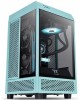 THERMALTAKE Корпус miniITX The Tower 100 Turquoise, Midi-Tower, без БП, голубой [ca-1r3-00sbwn-00]