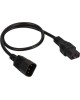электрика LANMASTER Шнур питания LAN-PP13L/14-2.0-BK C13-С14 проводник.:3x0.75мм2 2м 220В 10А черный