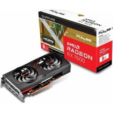SAPPHIRE Видеокарта AMD Radeon RX 7600 11324-01-20G PULSE RX 7600 GAMING 8ГБ Pulse, GDDR6, Ret