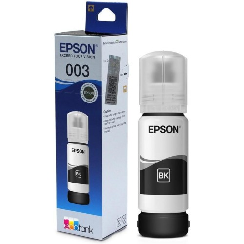 EPSON Чернила 003 C13T00V198 черный 65мл для L3210/L3216/L3218