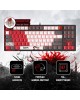 A4TECH Клавиатура Bloody S87 Naraka, USB, черный + красный