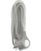 Удлинитель DUWI 32005 2 3 гн. х 3,0 м - белый