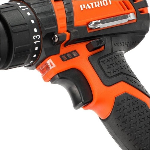 Дрель-шуруповерт PATRIOT 180201483 BR 183UES Дрель-шуруповерт аккумуляторная Дрель-шуруповерт PATRIOT 180201483 BR 183UES Дрель-шуруповерт аккумуляторная