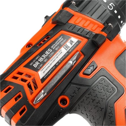 Дрель-шуруповерт PATRIOT 180201483 BR 183UES Дрель-шуруповерт аккумуляторная Дрель-шуруповерт PATRIOT 180201483 BR 183UES Дрель-шуруповерт аккумуляторная