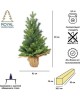 ЕЛЬ ROYAL CHRISTMAS ROYAL CHRISTMAS Ель Spitsbergen PE/ PVC Table — 90 см 977090 977090