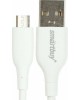 Кабель SMARTBUY (iK-12-S25w) S25 MicroUSB белый, 3А, soarer,TPE