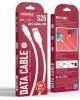 Кабель SMARTBUY (iK-12-S25w) S25 MicroUSB белый, 3А, soarer,TPE
