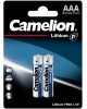 Батарейки CAMELION (15240) Lithium BL2 FR03 (FR03-BP2, батарейка,1.5В)