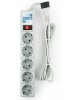 POWERCUBE SPG5-В1 0.5м (5 розеток) черный (коробка)