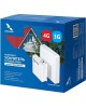 ТРИКОЛОР Усилитель сигнала TR-1800/2100-50-kit 10м двухдиапазонная белый (046/91/00053737)