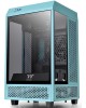 THERMALTAKE Корпус miniITX The Tower 100 Turquoise, Midi-Tower, без БП, голубой [ca-1r3-00sbwn-00]
