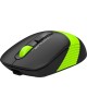 A4TECH Мышь беспроводная Fstyler FG10CS Air, радио, оптическая, USB, USB-C, 2000dpi, черный и зеленый [fg10cs air sports green]