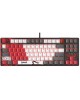 A4TECH Клавиатура Bloody S87 Naraka, USB, черный + красный
