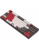 A4TECH Клавиатура Bloody S87 Naraka, USB, черный + красный