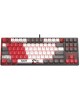 A4TECH Клавиатура Bloody S87 Naraka, USB, черный + красный