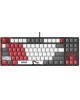 A4TECH Клавиатура Bloody S87 Naraka, USB, черный + красный